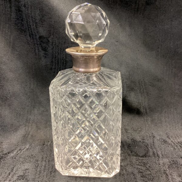 Walnut Brass Victorian Coal Scuttle in Need of Light Restoration