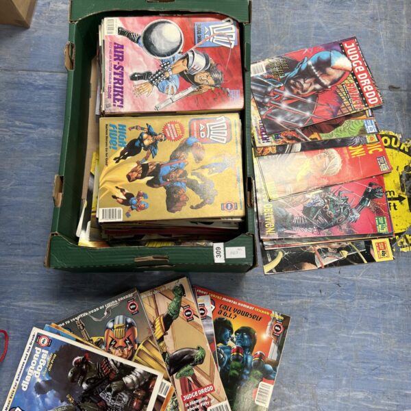 Vintage Marvel comic book lot from the 1990s, featuring superhero comics.