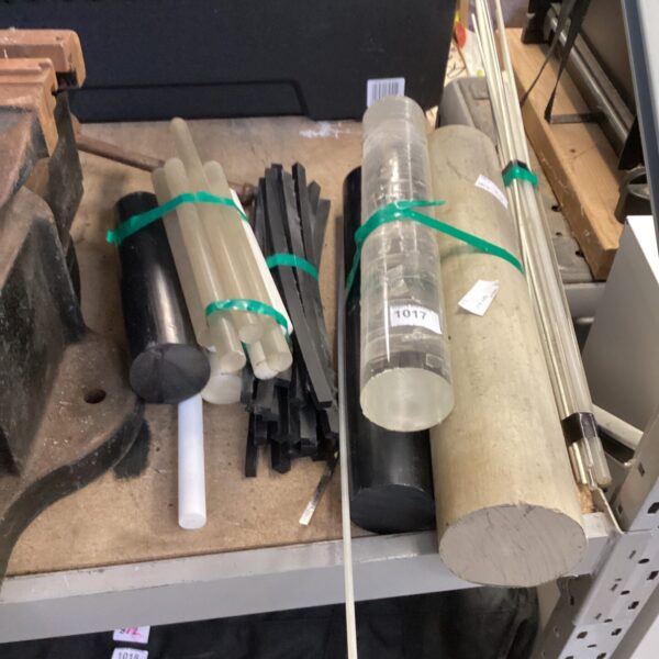 Assorted metal rods and tubes lot for crafting and metalworking.