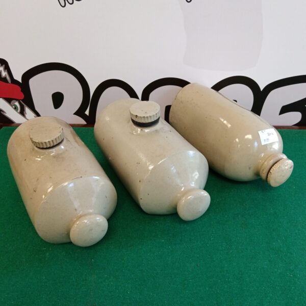Antique Victorian stoneware hot water bottle with Pearson mark.