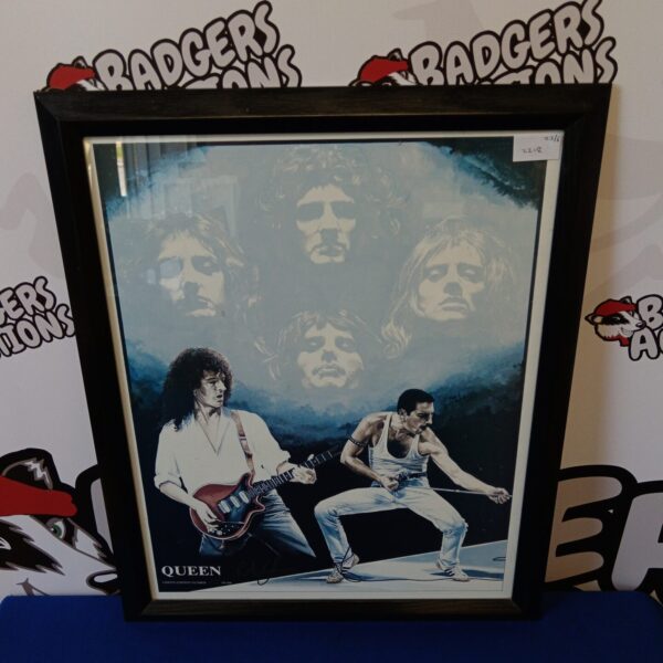 Signed limited edition Queen artist proof print of Freddie Mercury.
