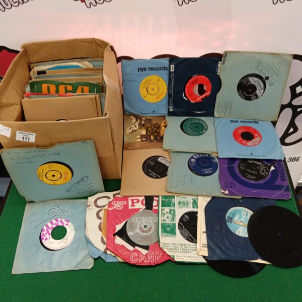 Collection of 7" single vinyl records including billy fury