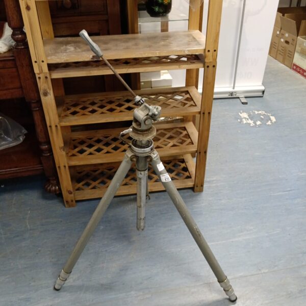 Vintage Citz tripod with adjustable legs and head.