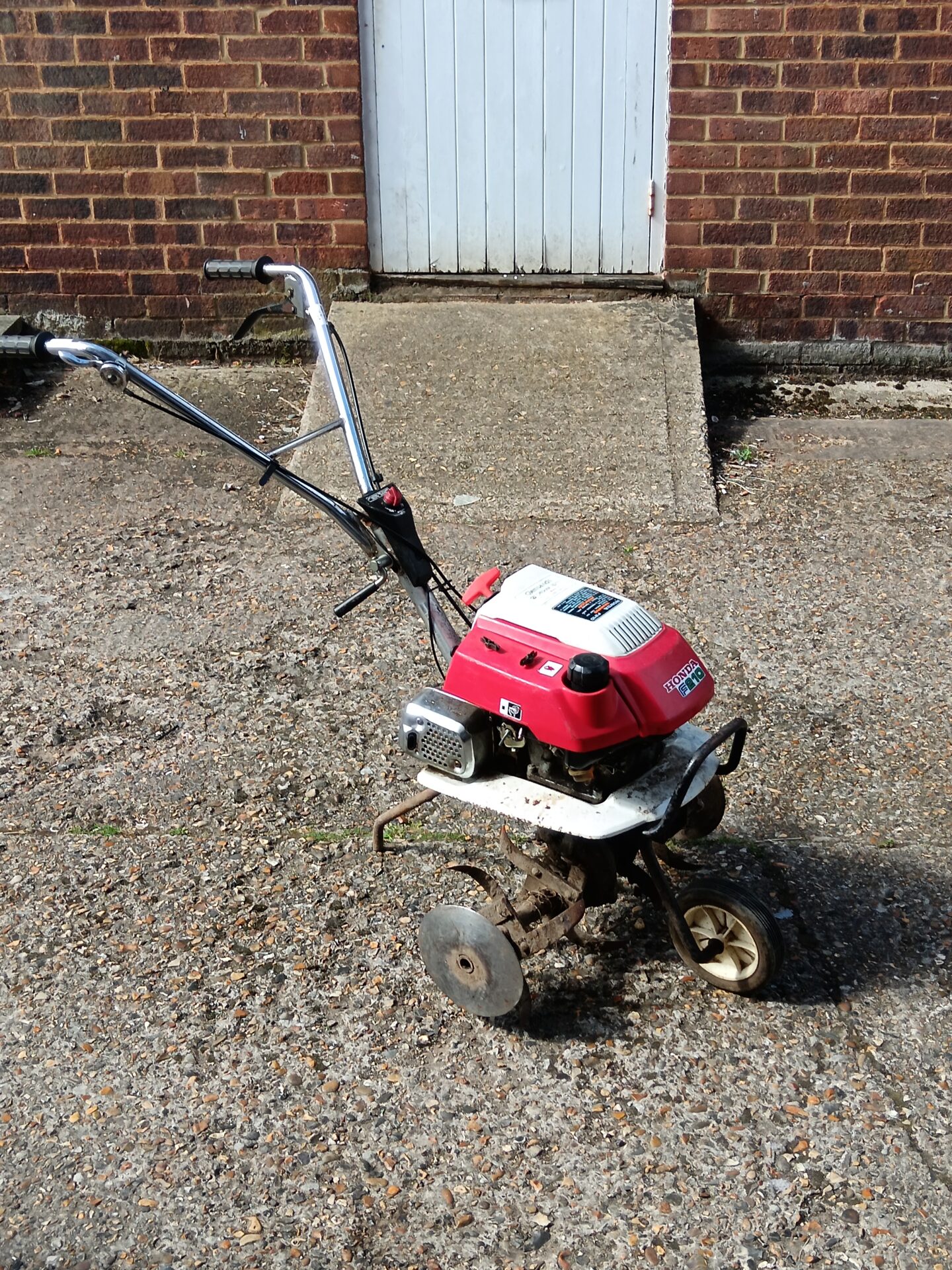 1116 Honda f210 petrol rotavator