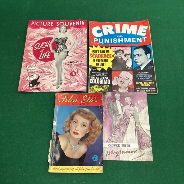 Vintage Film Star Parade magazine featuring a glamorous film star.
