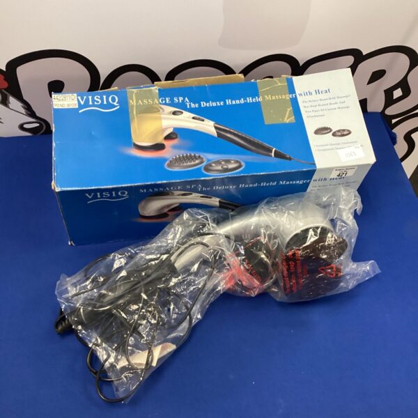 Visiq Deluxe Hand Held Massager in original box