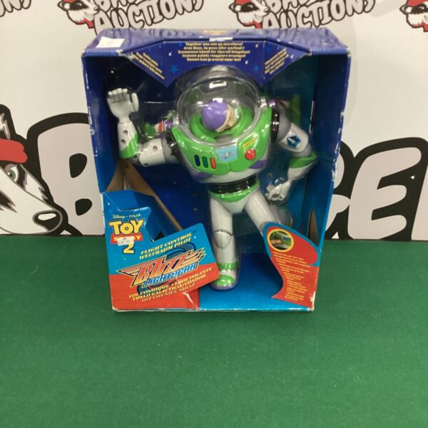 Sealed Buzz Lightyear Toy Story 2 action figure in original box.