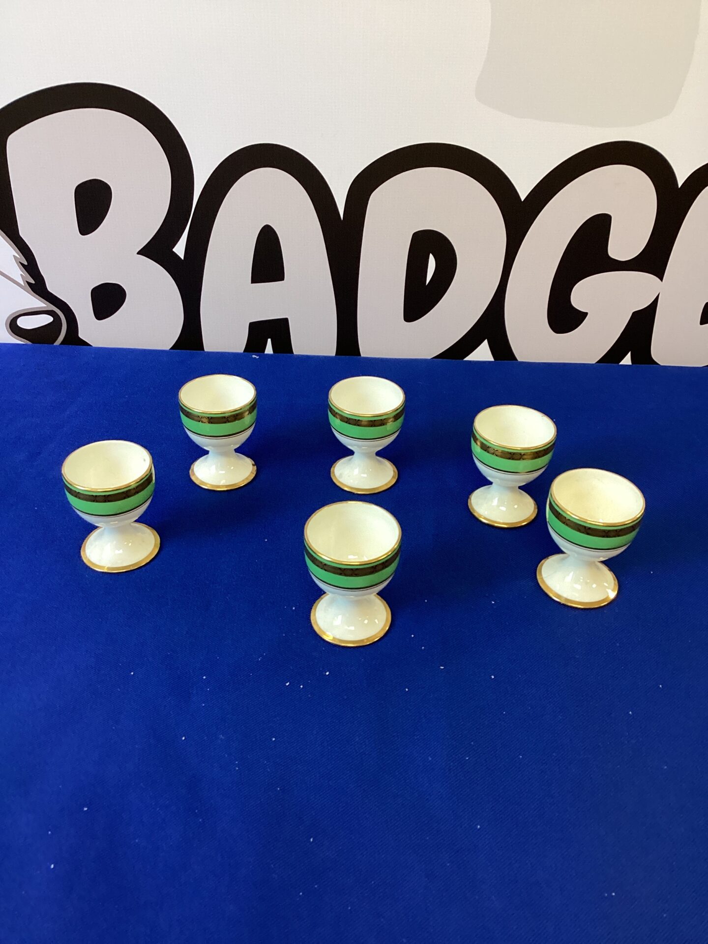 303 Six Royal Paragon China Egg Cups