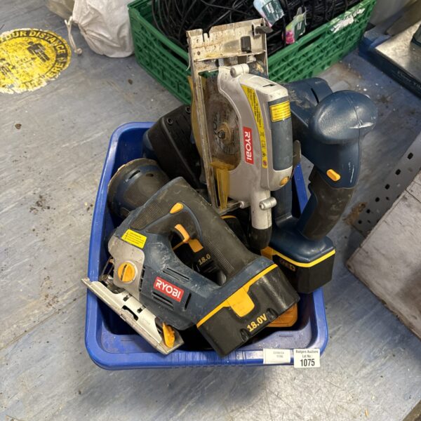 Ryobi 18V cordless drill, part of the One+ system, offered as untested.