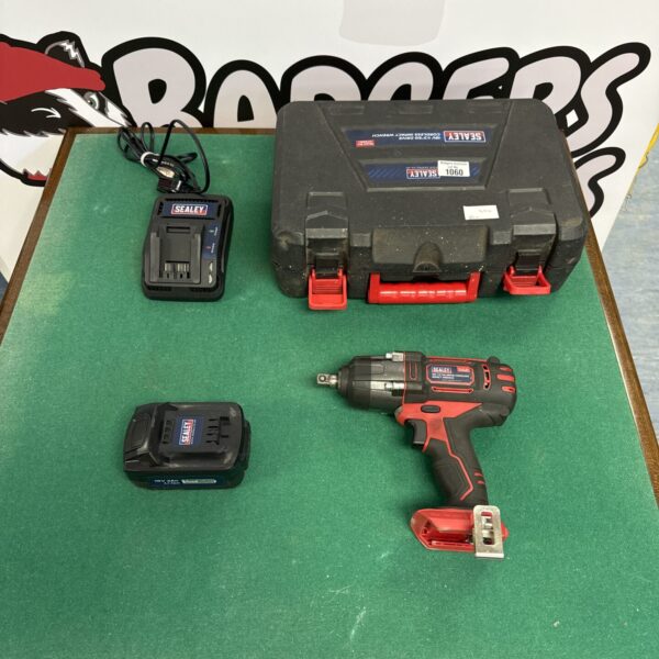 Sealey cordless impact driver, 1/2 inch drive power tool