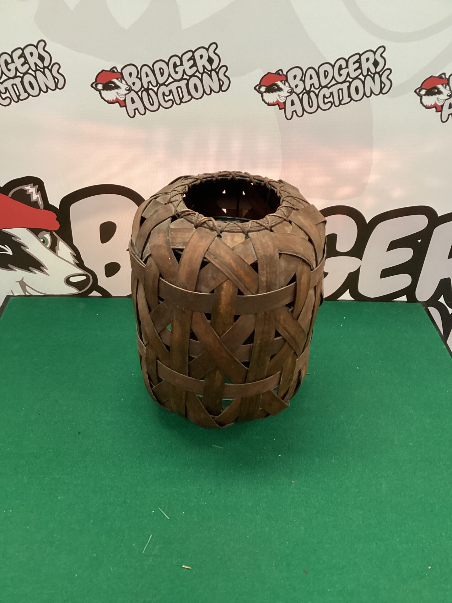 617 Woven Wood lamp shade