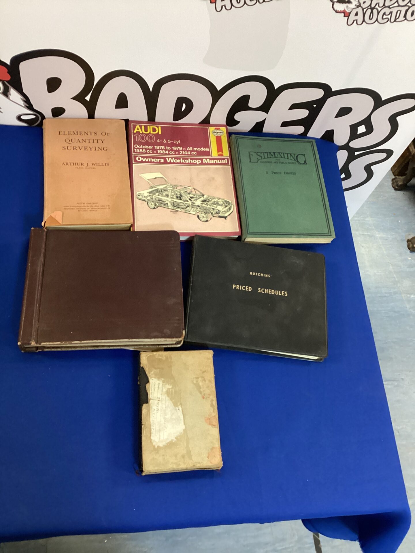 495 Collection of vintage pricing books & haynes manual