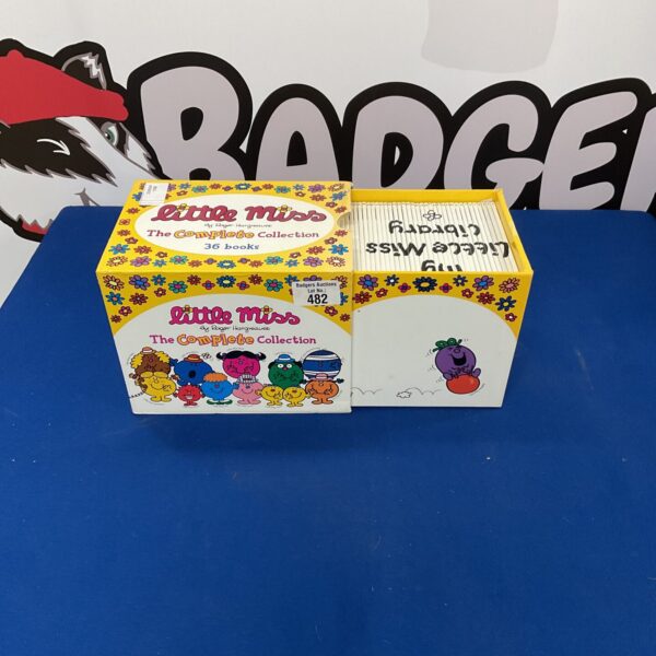 Complete collection of 36 Little Miss books by Roger Hargreaves.