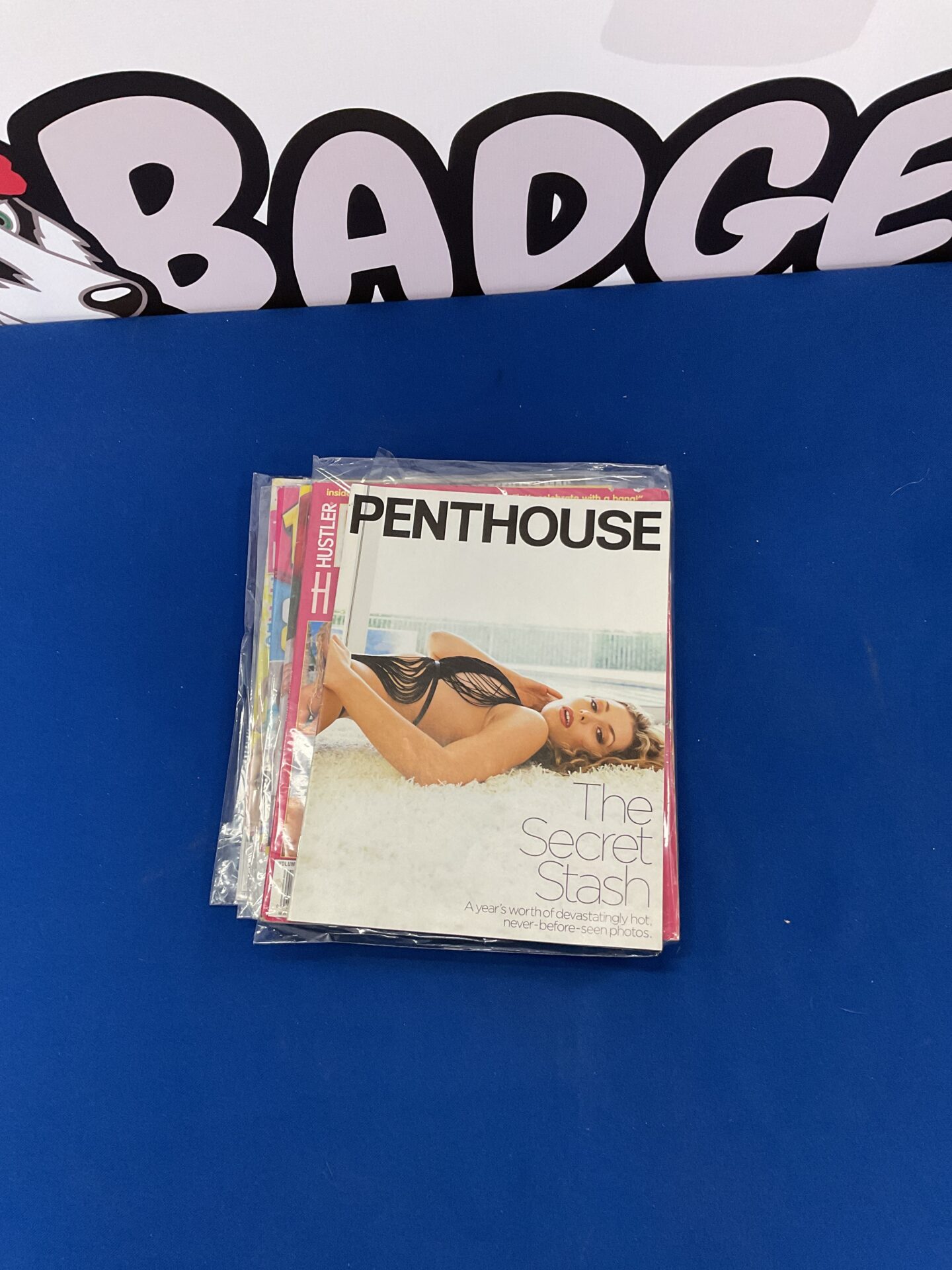 486 Collection of Adult magazines including penthouse