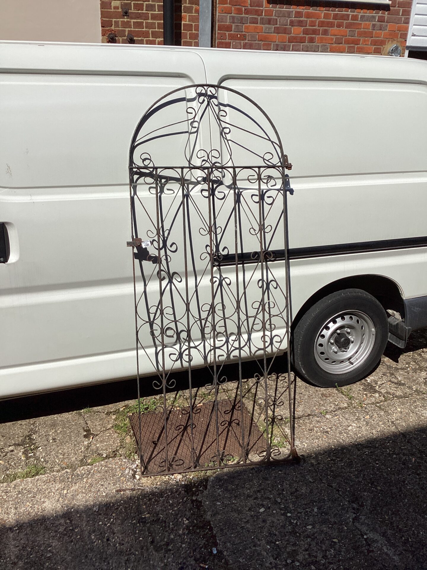 1185 36” Wrought Iron Garden Gate