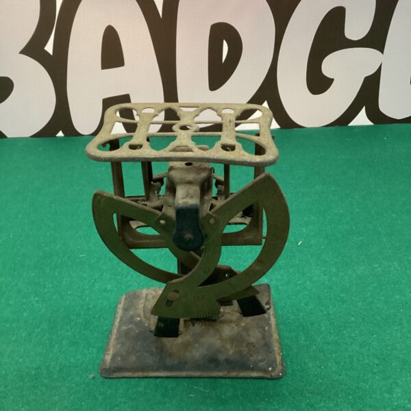 Antique French post office scales with balance beam.
