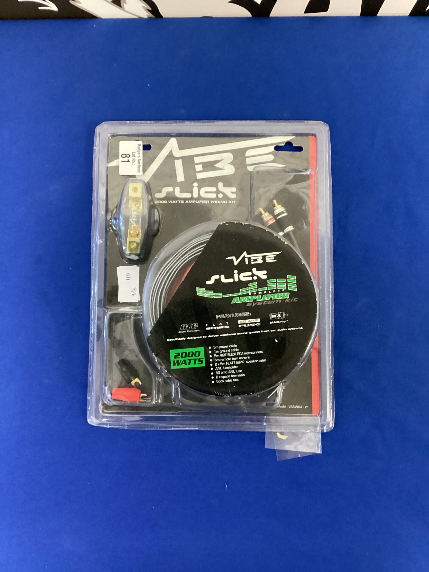 081 Vibe Slick amplifier wiring kit