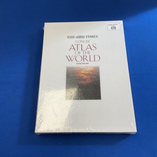 New Times Atlas of the World tenth edition map book.
