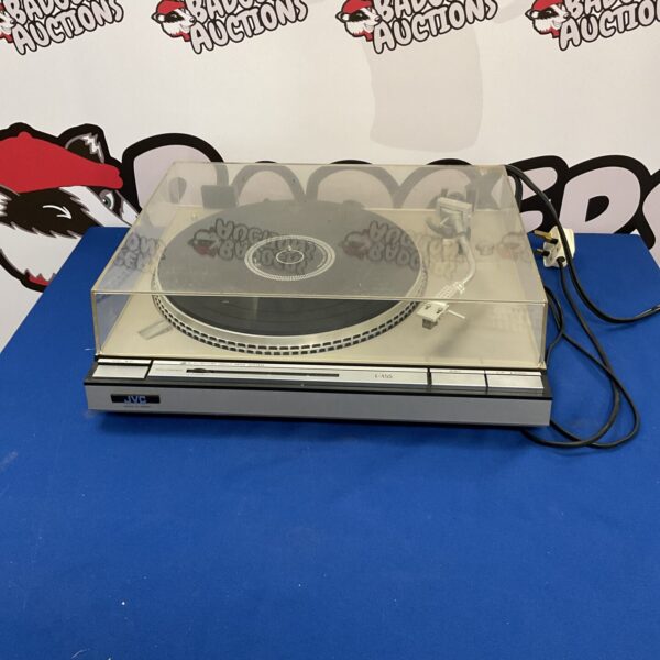 Vintage JVC L-A55 turntable for vinyl record playback.