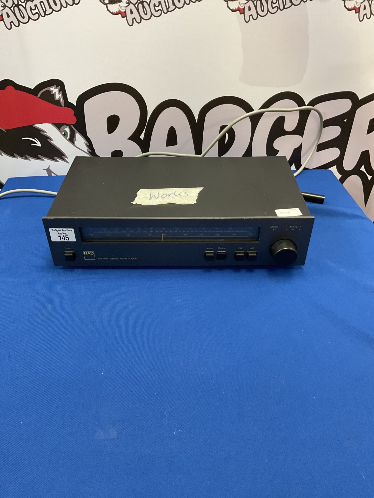 145 NAD Radio AM/FM tuner