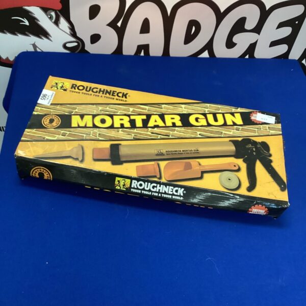 Vintage Roughneck Mortar Gun, a collectible plastic toy.