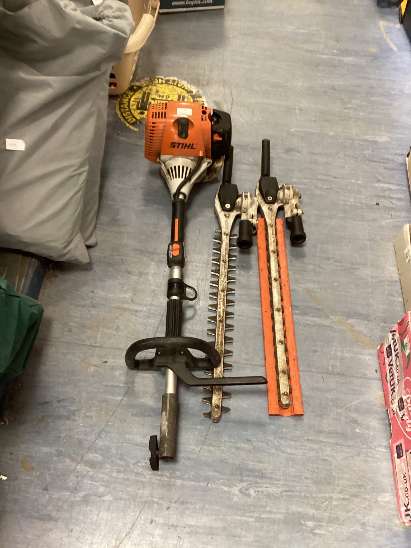 1078 Stihl km90r Petrol Multi Tool hedge cutter