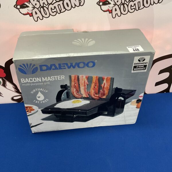 Daewoo Bacon Master grill appliance for cooking bacon and more.