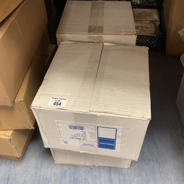 C5+ wallet envelopes 4 boxes of 500