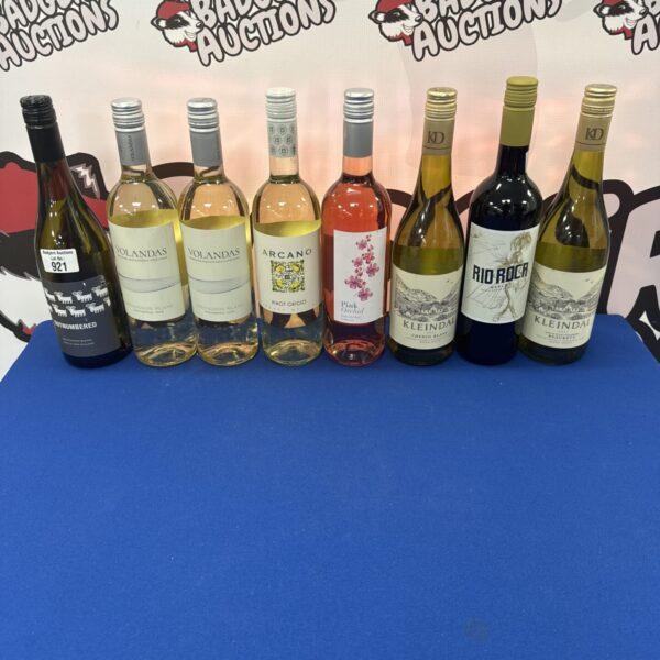 Assorted wine bottles lot for sale, diverse wine collection.