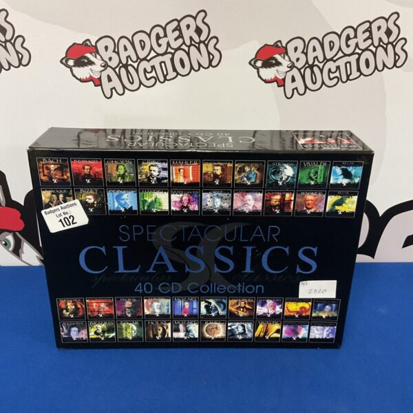 Spectacular Classics 40 CD collection classical music compilation set