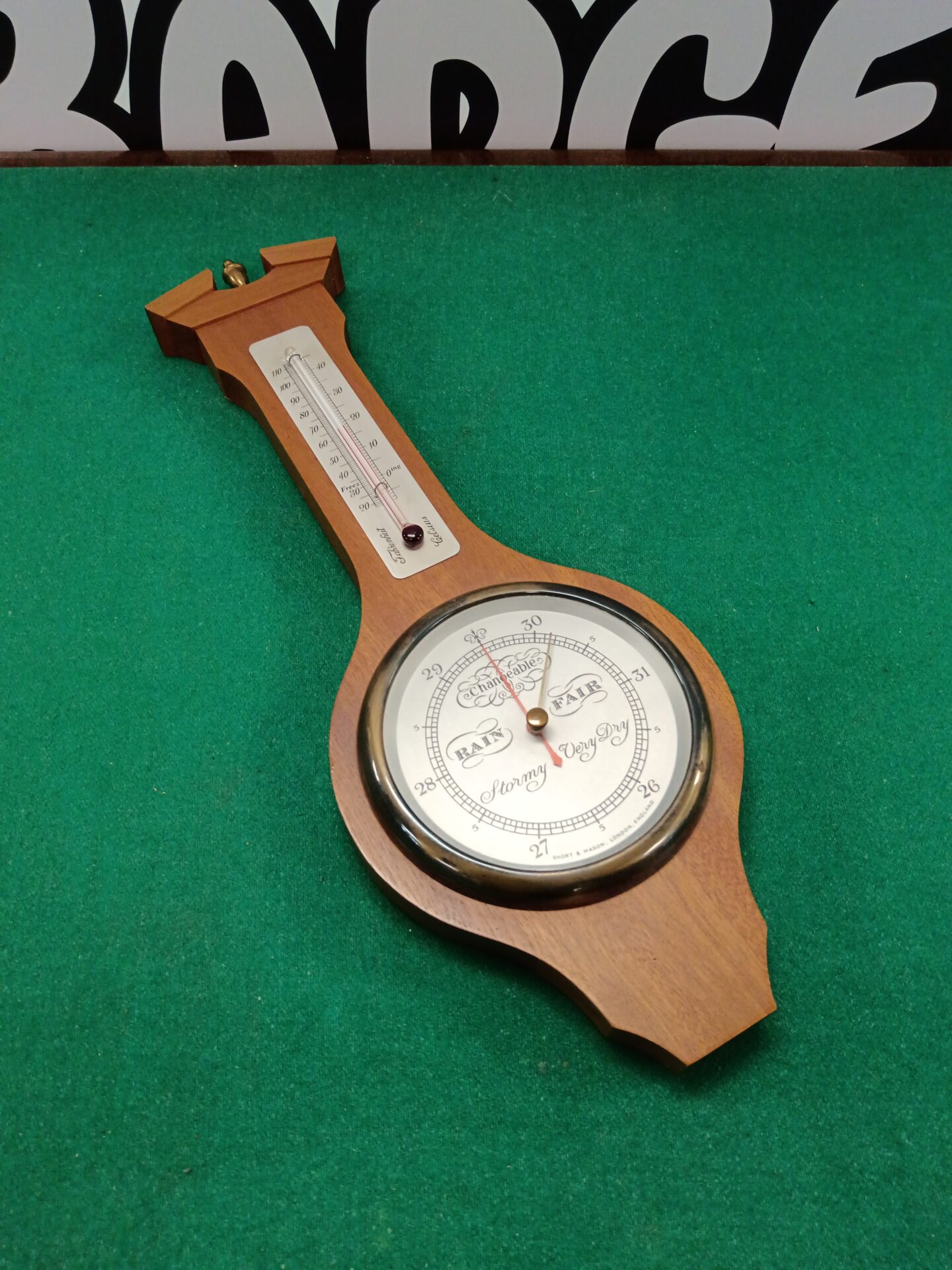 025 Short & mason London barometer