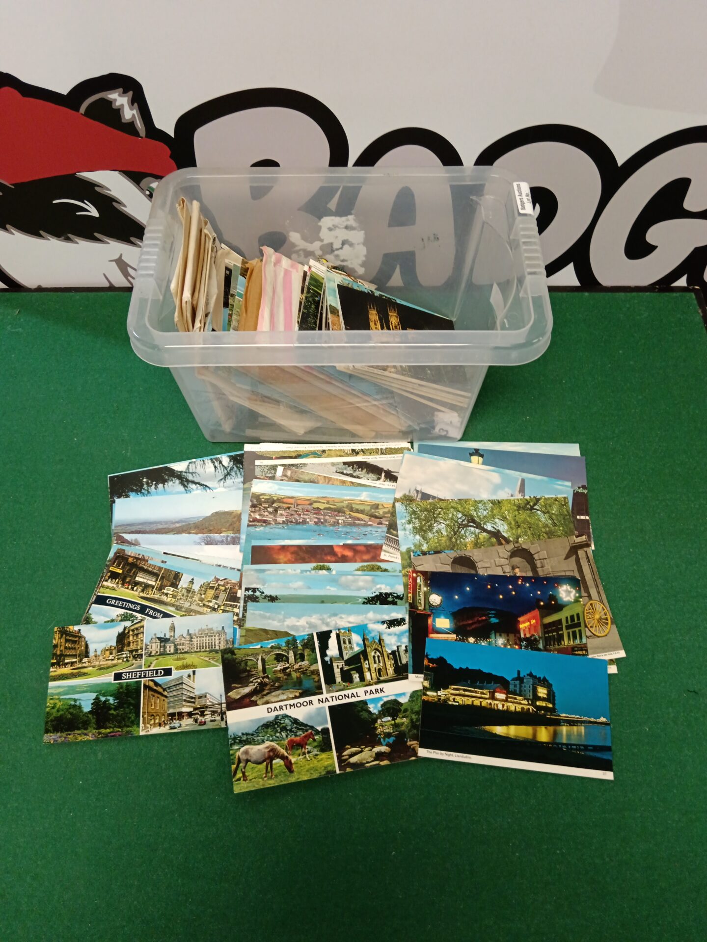 484 Selection of British postcards
