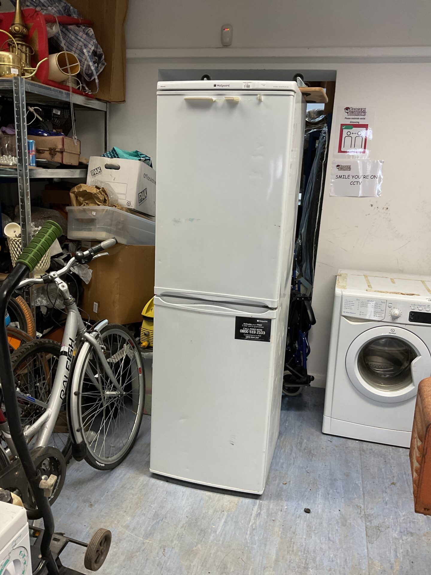 1188 Hotpoint Fridge Freezer