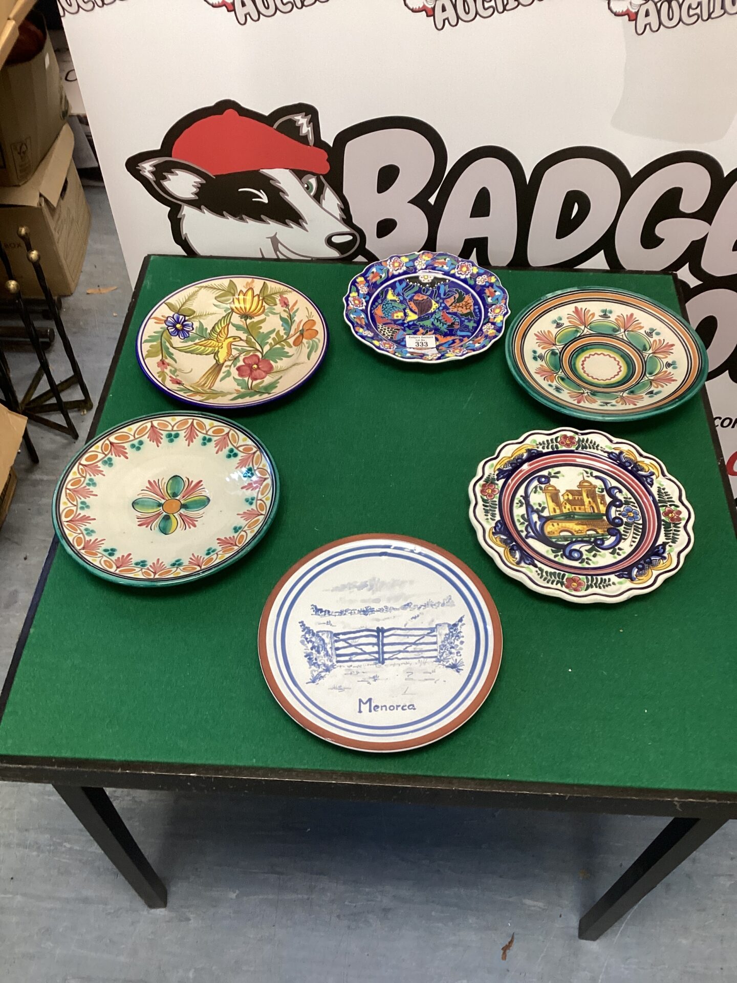236 Quantity of Decorative Wall Hanging Plates