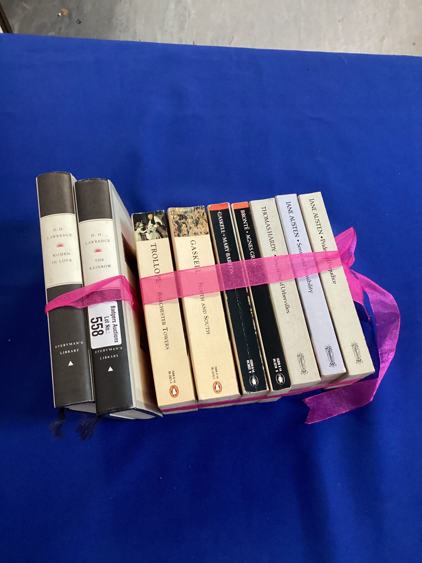 460 Selection of jane austin novels & two D.H. Lawrence
