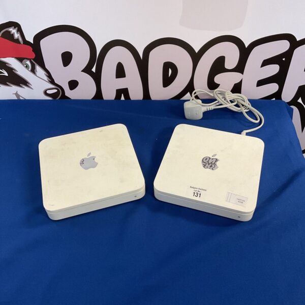 Apple Time Capsule 1TB and 2TB wireless router and network storage device.