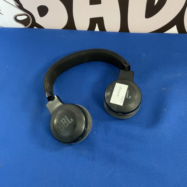 Wireless JBL over-ear headphones in used condition.