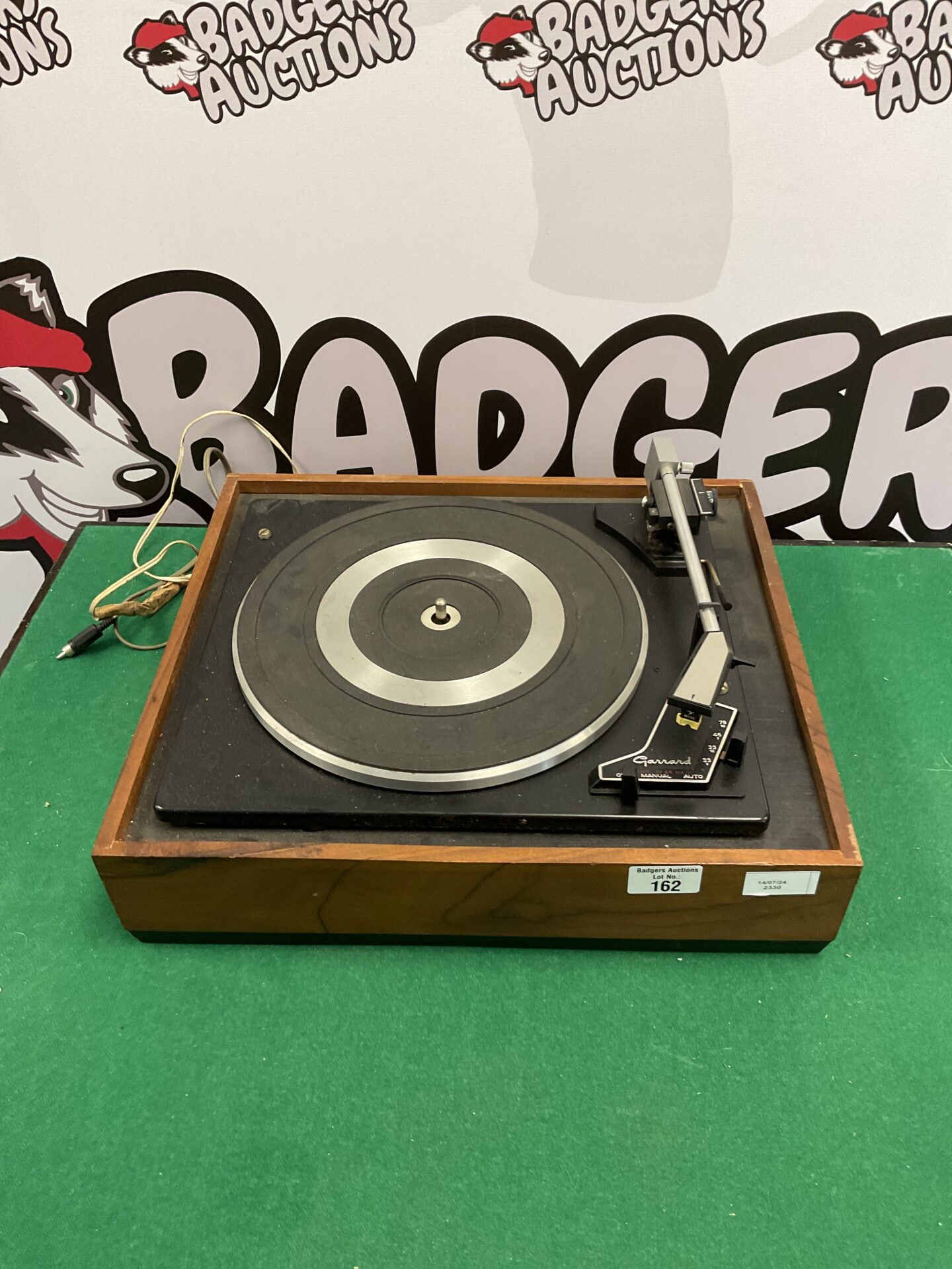 162 Garrand SP25 MKIII Turntable