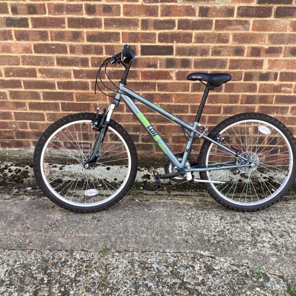 Grey Apollo Gridlock mountain bike for sale, used condition.