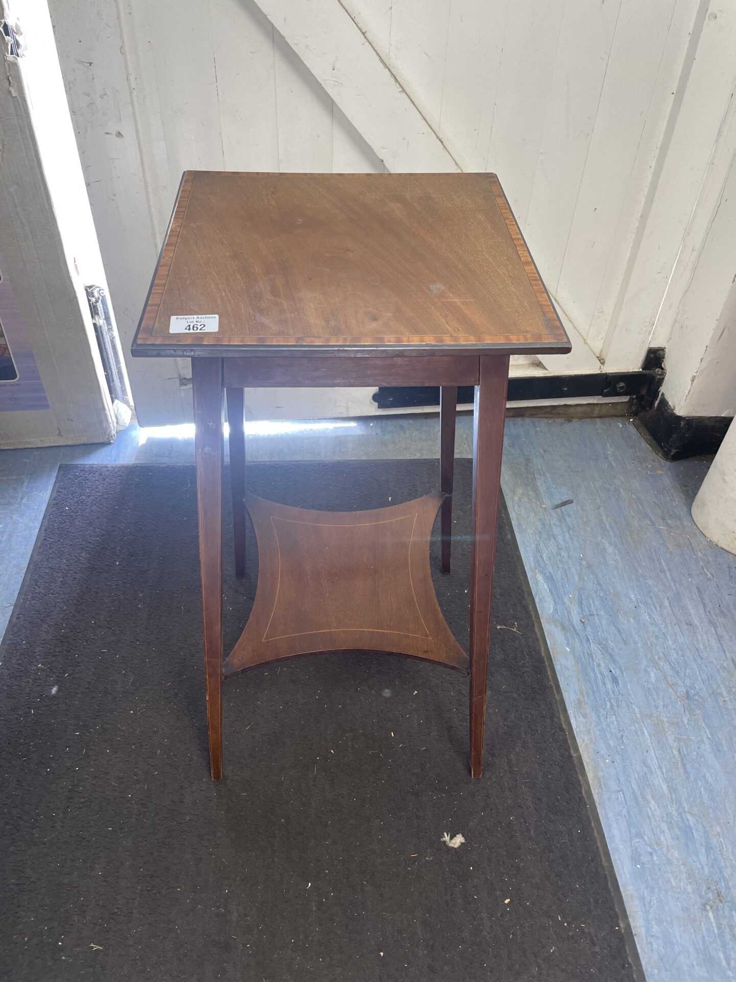 440 antique mahogany occasional table