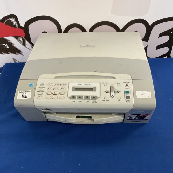 Front view of a Brother MFC-250c multifunction printer.