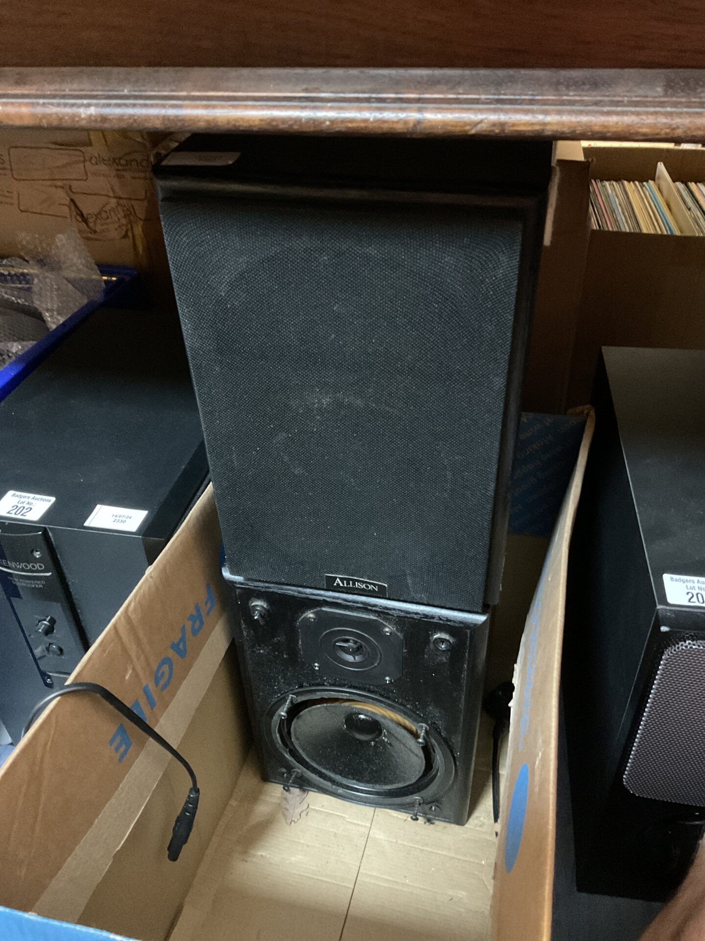 165 pair of Allison speakers