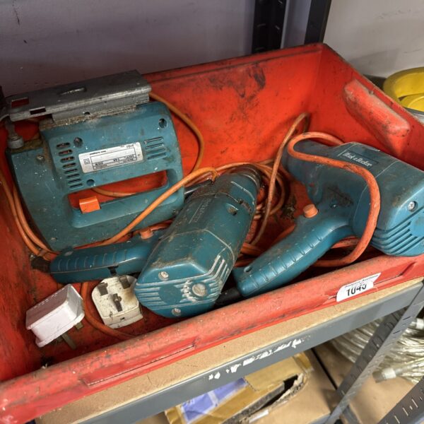 Vintage Black & Decker jigsaw power tool for DIY projects.