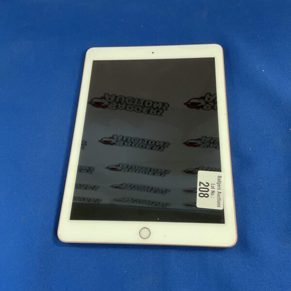 Rose gold Apple iPad tablet for sale.