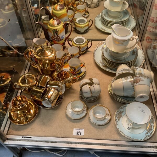 Quantity of Japanese China tea sets inc Samurai noritake and satauma