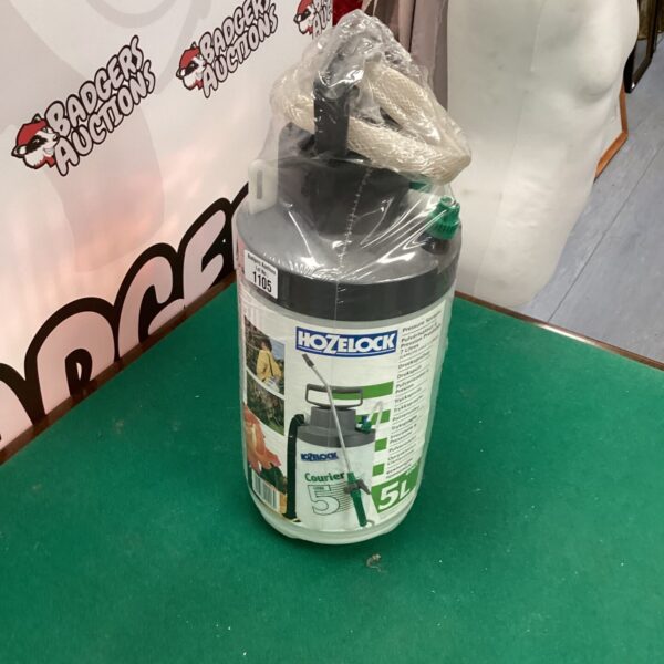 Used Hozelock 5 litre pressure sprayer for garden use.
