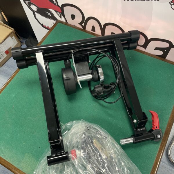 Sportneer bicycle trainer stand for indoor cycling and fitness.