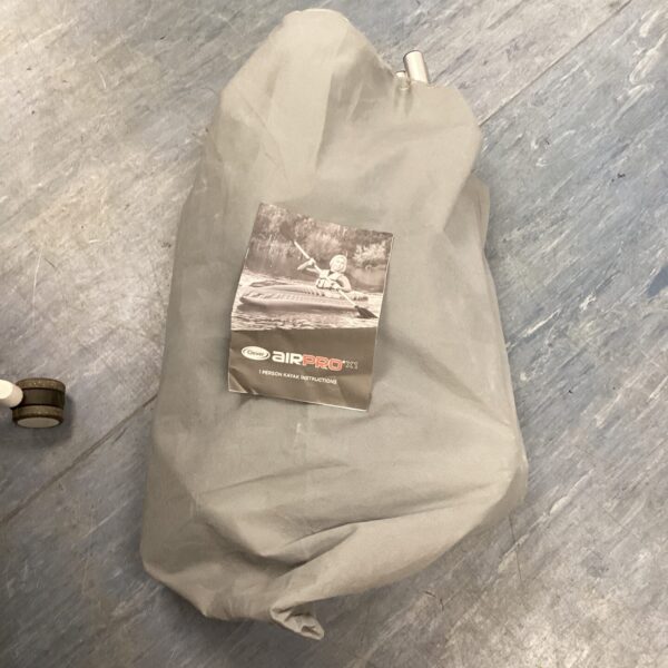 Used Clever Air Pro X1 one man inflatable kayak for sale.
