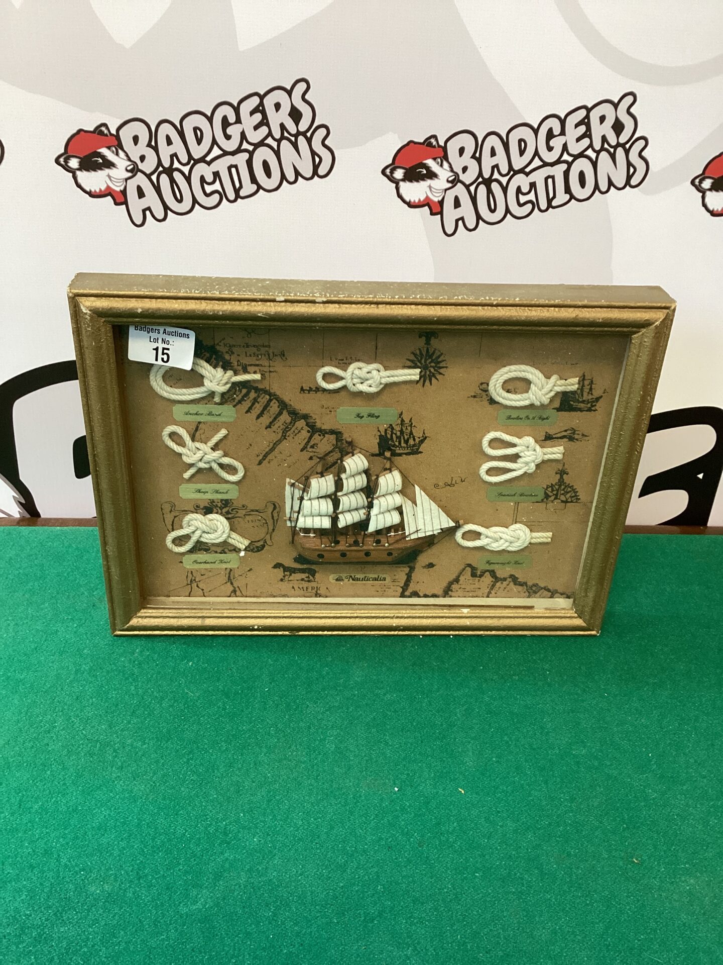015 Framed Nauticalia saling knots