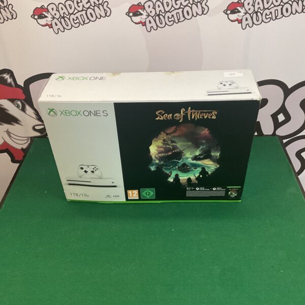 Microsoft Xbox One S 1TB gaming console in auction.